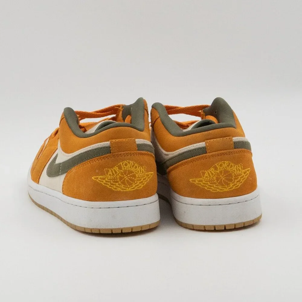 🔹 AIR JORDAN 1 Low SE “Light Curry” — EUC MENS SIZE 9.5M (VNDS · DH6931-102)